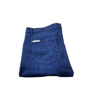 Blue Delta X Tom James Bespoke Indigo Stretch Mens Jeans Size 40x27